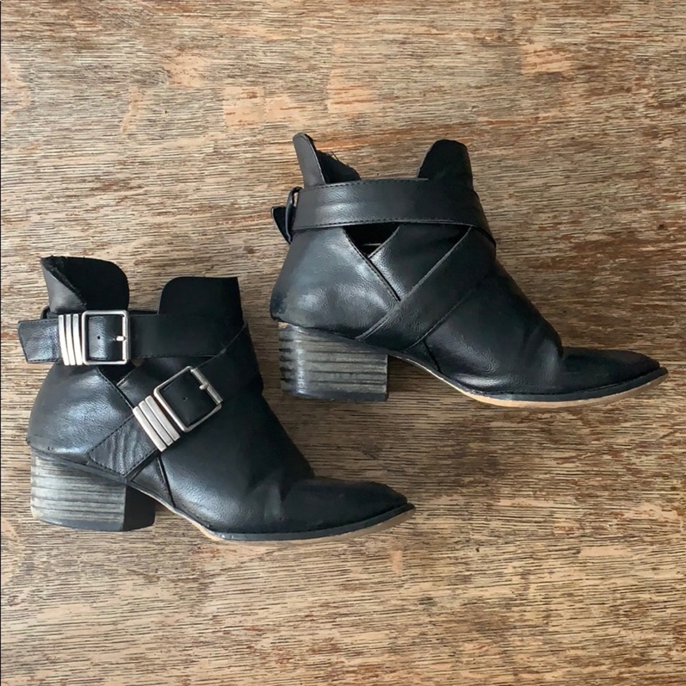 Black booties